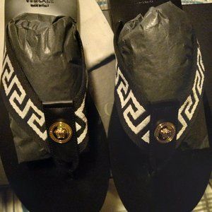 Men's Versace Greco Sandals. Size 44